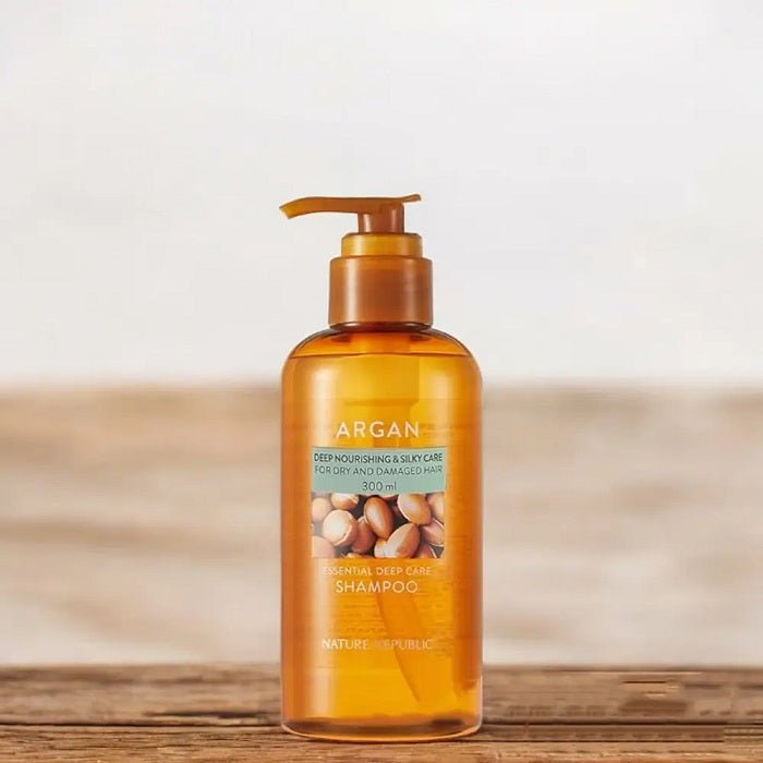 ARGAN ESSENTIAL DEEP CARE SHAMPOO- Sampon Hidratant pentru Par Uscat Pentru Reparare Intensa