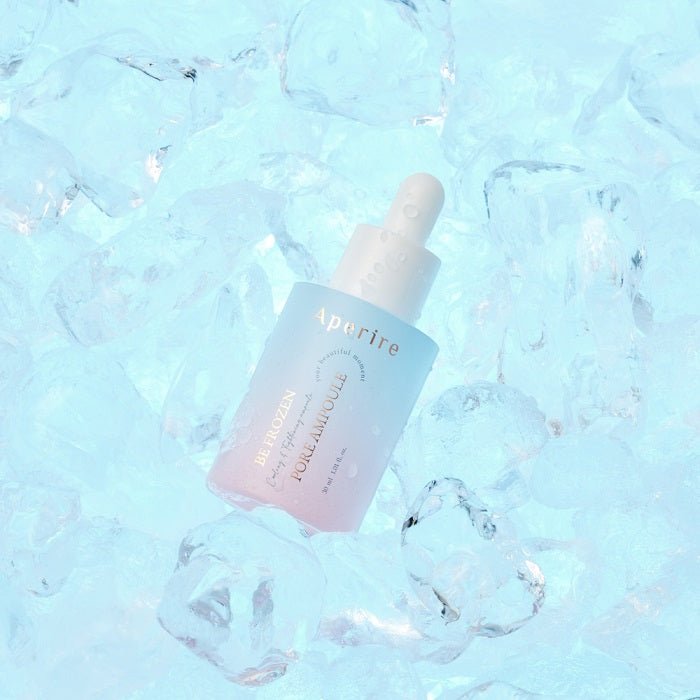 BE FROZEN PORE AMPOULE- Ser Ultra-Lejer Pentru Pori Dilatati, Exces De Sebum Si Pierderea Fermitatii