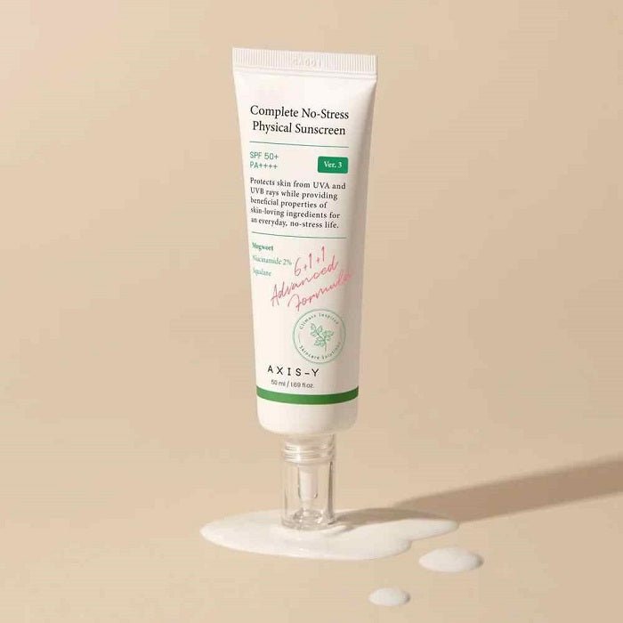 COMPLETE NO-STRESS PHYSICAL SUNSCREEN- Crema De Fata Cu Protectie Solara Spf 50+ Pa++++