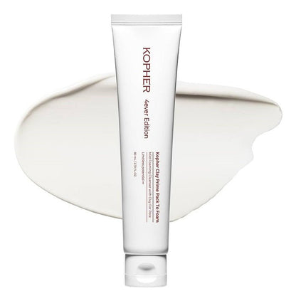CLAY PRIME PACK TO FOAM- Curatare 2 In 1, Masca Si Spuma de Curatare