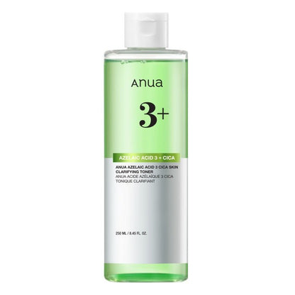 AZELAIC ACID 3 CICA SKIN CLARIFYING TONER- Toner Pentru Exfoliere Delicata Si Curatarea Porilor