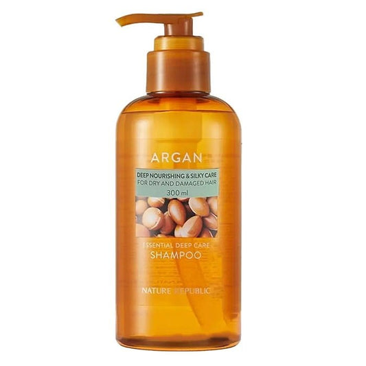 ARGAN ESSENTIAL DEEP CARE SHAMPOO- Sampon Hidratant pentru Par Uscat Pentru Reparare Intensa