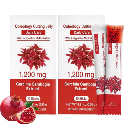 COLEOLOGY CUTTING JELLY- Supliment Alimentar Tip Jeleu Cu Aroma de Rodie