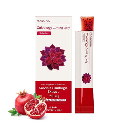 COLEOLOGY CUTTING JELLY- Supliment Alimentar Tip Jeleu Cu Aroma de Rodie