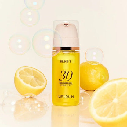 30 SECONDS QUICK BUBBLE MASK BRIGHT- Masca Faciala Inovatoare Cu Efect Vizibil De Iluminare